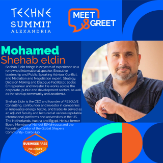Meet & Greet with Mohamed Shehab Eldin
